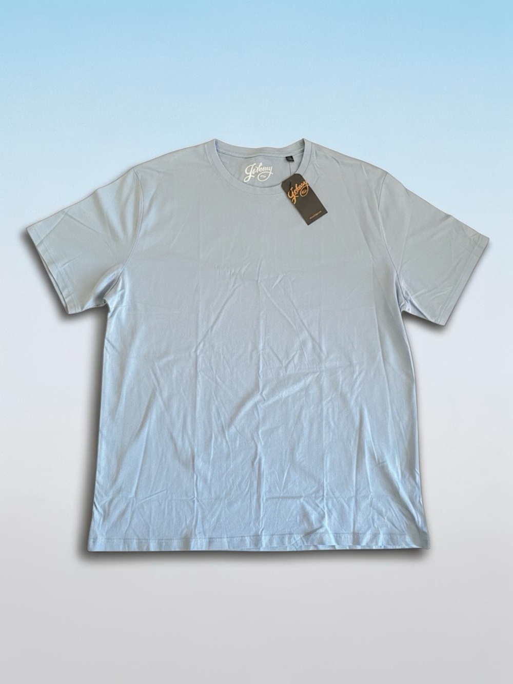 Johnny Bigg Men's Light Blue Crewneck T-Shirt 3XL